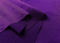 200GSM 84% Nylon Bathing Suit Material / Spandex Bathing Suit Fabric Purple