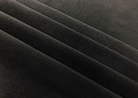 220GSM Bathing Suit Material / Stretch 84% Black Polyester Fabric For Swimsuit