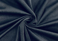 Burnt out Super Soft Velvet Corduroy Fabric Black Color 240GSM 100% Polyester
