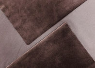 300GSM 90% Polyester Microfiber Velvet Fabric for Home Textile Brown