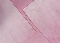 190GSM Plush Toy Fabric 100% Polyester Warp knitting Pink 160cm Width
