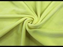 210GSM 100% Polyester Microfiber Velvet Fabric for Accessories- Cream