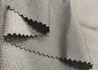 130GSM Breathable Polyester Mesh Fabric for Shoes Sneakers Grey Color