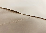 200GSM Underwear Fabric / 82% Nylon Light Beige Poly Knit Fabric 150cm