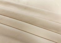 200GSM Underwear Fabric / 82% Nylon Light Beige Poly Knit Fabric 150cm