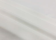170GSM 84% Polyester Knitting Fabric Elasticity For Bathing Suit White