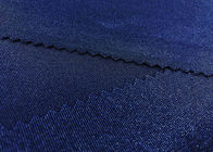 210GSM Navy Blue Polyester Fabric 84% Nylon Warp Knitting High Elasticity