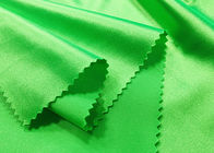 240GSM 93% Polyester Bathing Suit Material / Bright Green Swimsuit Cloth Material