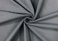 290GSM Bathing Suit Material / 84% Polyester Elastic Fabric For Swimwear Dark Gray