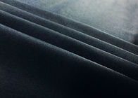 200GSM 82% Nylon Elastic Fabric Warp Knitting For Swimwear Suit Black