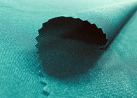 Flexible 84% Nylon Spandex Fabric For Swimwear Peacock Green Color 210GSM