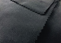 200GSM 85% Polyester Knitting Fabric Stretchy For Bathing Suit Black Color
