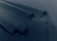 High Density Knitting Stretchy Fabric For Swimwear Black 170GSM 80% Nylon