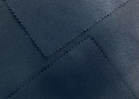 High Density Knitting Stretchy Fabric For Swimwear Black 170GSM 80% Nylon