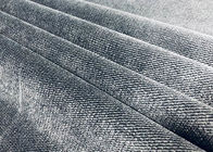 200GSM Polyester Velvet Fabric Cationic Ducth For Sofa Grey Twill Color