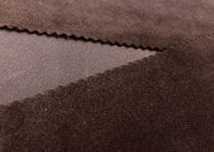 300GSM 90% Polyester Microfiber Velvet Fabric for Home Textile Brown