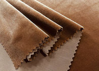 320GSM Micro Velvet Fabric / 92% Polyester Velvet Fabric for Home Textile Bronze