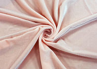 Stretchy Micro Velvet Fabric / Misty Rose Outdoor Velvet Fabric 160cm Width
