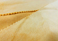 230GSM Soft 100% Polyester Plush Fabric for Toys Accessories Jasmine Yellow