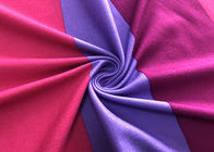 170GSM Stretchy 92% Polyester Printing Fabric for Sports Wear Pink Purple