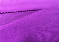 210GSM Brushed Knit Fabric 100 Percent Polyester For Accessories Violet