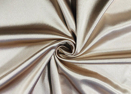 250GSM Bathing Suit Material / Swimming Costume Fabric 90% Nylon Knit Noble Golden