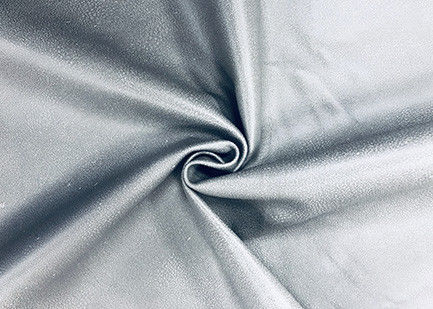 Bronzing Sofa Cushion Material / Light Grey Sofa Polyester Fabric 150cm