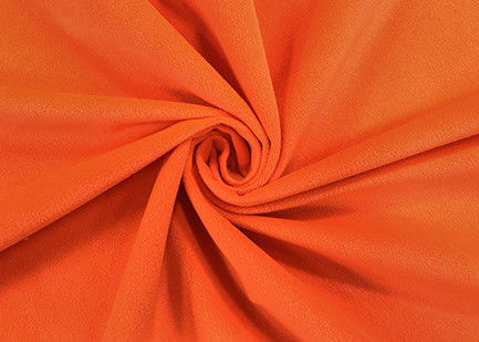 240GSM Soft 100% Polyester DWR Fabric for Accessories Fluorescent Orange